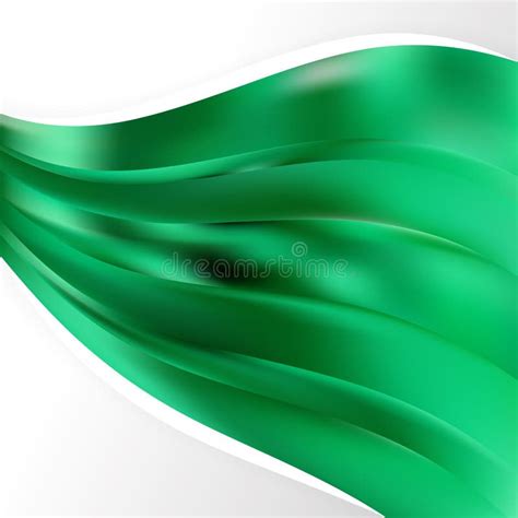 Abstract Emerald Green Bokeh Background Design Stock Vector