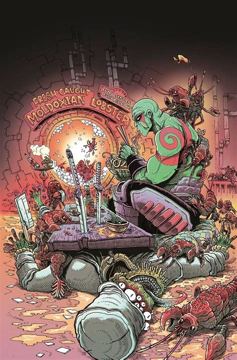 James Stokoe Drax Art Inspiration Illustration Art Marvel Art
