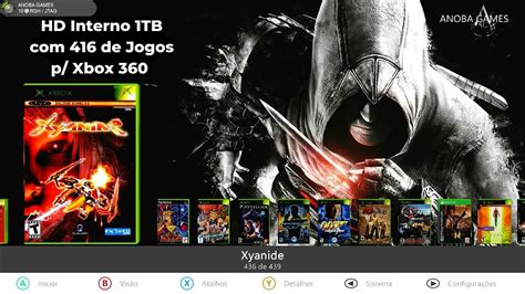 Hd De 1tb Lotado Com 416 Jogos Para Xbox 360 Cliente De Manaus