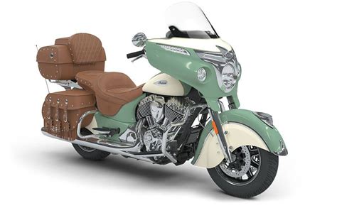 Indian Roadmaster Classic Willow Green Over Ivory Cream Indian
