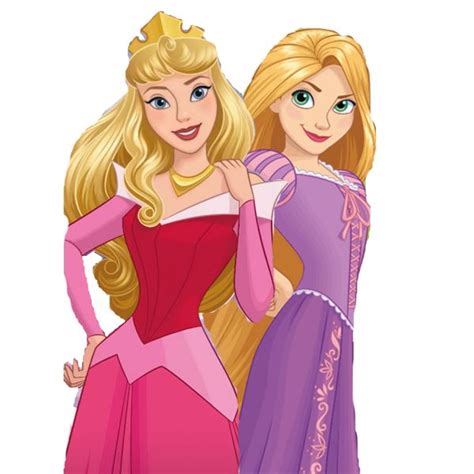 Dp Aurora And Rapunzel 1 By Princessamulet16 On Deviantart Disney Princess Fashion Cute