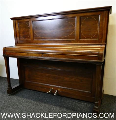 J And J Hopkinson Antique Upright Piano In Mahogany Finish Made In