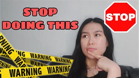 5 Things You Need To Stop Doing Now Youtube
