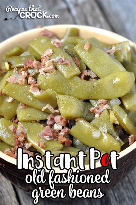They're easy to prepare, healthy, and go a long way on not much money. How to Cook Fresh Green Beans in an Instant Pot - Recipes ...