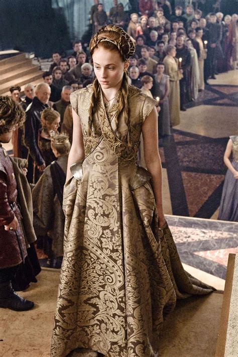 The 45 Most Stunning Looks On Game Of Thrones Game Of Thrones Outfits Sansa Stark Wedding