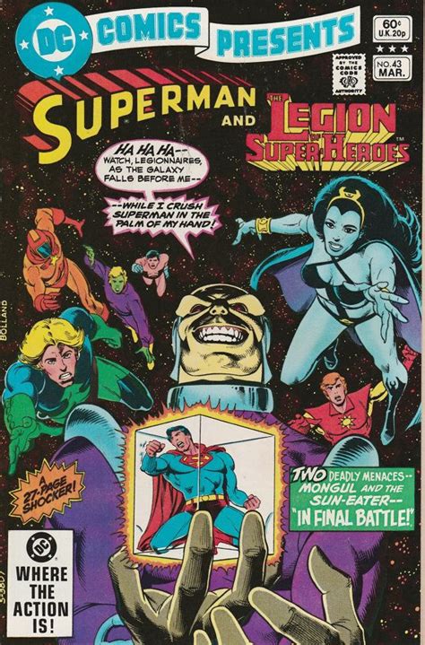 Dc Comics Presents Vol 5 No 43 1982 Superman And The Legion Of Super