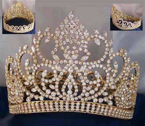 Gold Quinceanera Crown Quince Crowns Pinterest