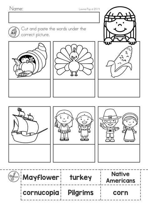 Kindergarten Thanksgiving Activities