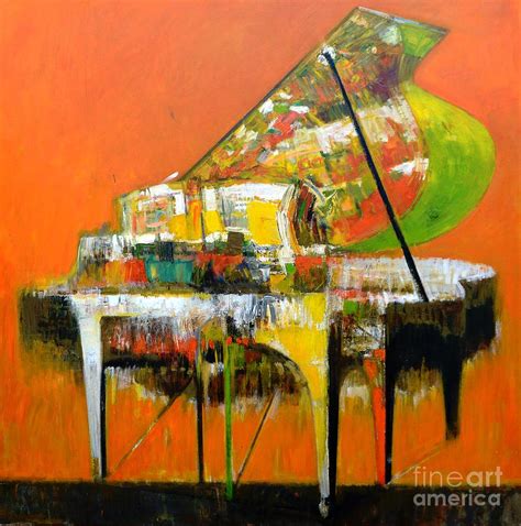 Piano No50 C Minor Painting By Zheng Li Fine Art America