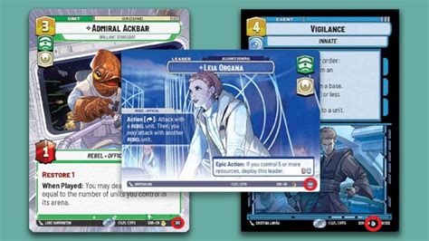 Star Wars Unlimited Card Rarities Explained Card Gamer