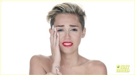 Photo Miley Cyrus Nude In Wrecking Ball Video Photo Just Jared