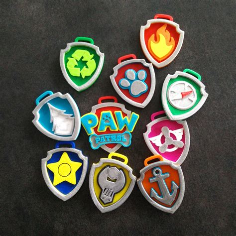 Paw Patrol Rex Badge Perfect For Paw Patrol Carnival Costume Etsy