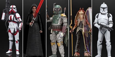 Hasbros 5 New Star Wars Black Series Figures Revealed Exclusive