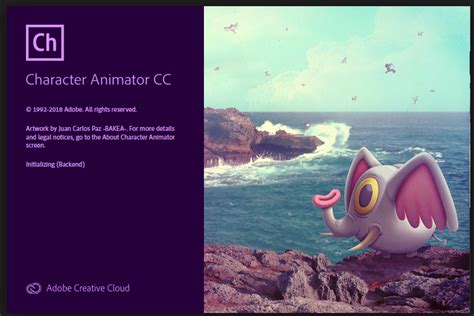 Build game environments, design start screens. Adobe Character Animator CC 2019 Full Registered Version ...