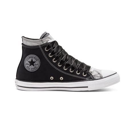 Converse Double Upper Chuck Taylor All Star In Black Lyst