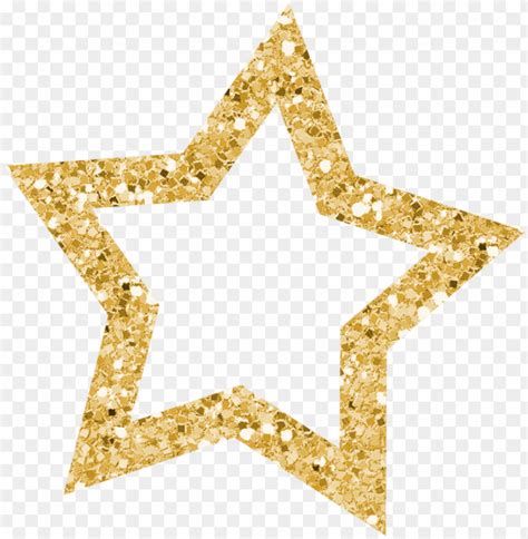 Stᗩrs ‿ ⁀ Glitter Stars Gold Glitter Star Clip Art Gold Glitter