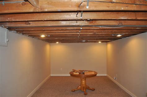 Carri Us Home Painting A Basement Ceiling