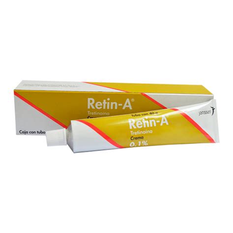 Retin A Cream Tretinoin Topical 01 Tube 40 G Mexican Online Pharmacy