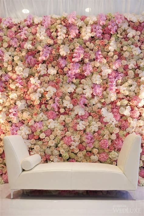 Flower Wall Wedding Backdrops Weddingomania