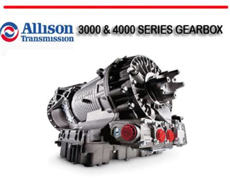 Motors Allison Transmission 4000 Wtec Ii Iii Shop Service Manual 4500