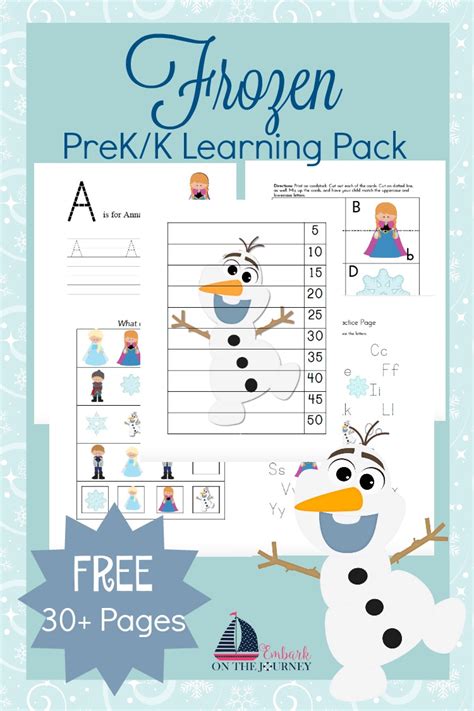 ️frozen Worksheets For Kindergarten Free Download