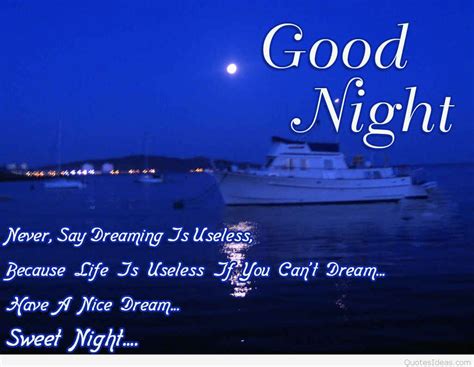 Each night you sleep is a signal that a new beginning awaits you. Love Good Night Quotes, Cards, sayings, images