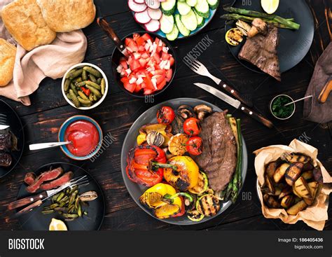 Different Foods Cooked Image And Photo Free Trial Bigstock