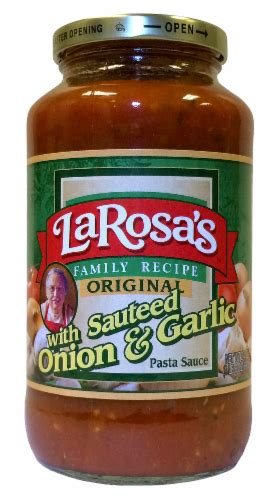 Larosa S Pasta Sauce Sauteed Onions Garlic Sauce Oz Bakers