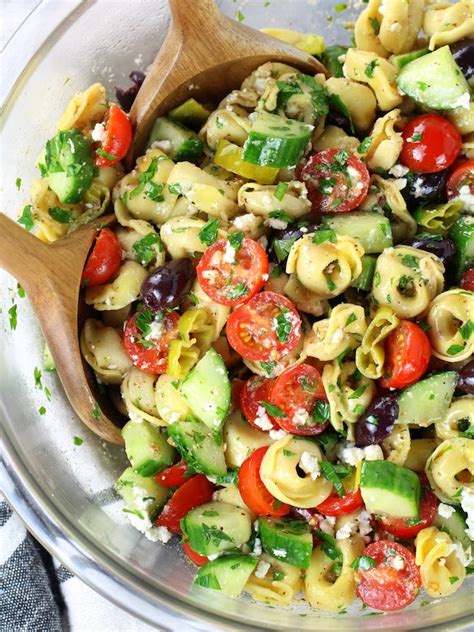 24 Best Ideas Greek Tortellini Pasta Salad Best Recipes Ideas And