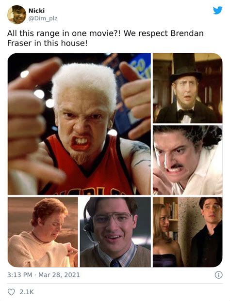 The Internet Just Made Brendan Fraser Go Viral Simply For Being Awesome