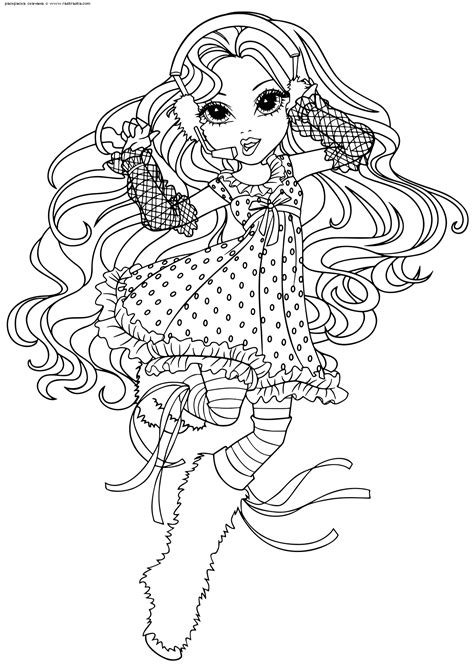 Раскраска Софина Раскраски кукол Мокси Coloring Pages Moxie Girlz