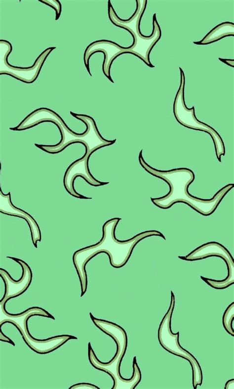 Aesthetic Collage Pastel Green In 2020 Iphone Wallpaper
