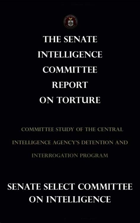 the senate intelligence committee report on torture witness against torture