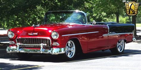 Chevy Bel Air Convertible 1955 40s And 50s American Cars Voiture