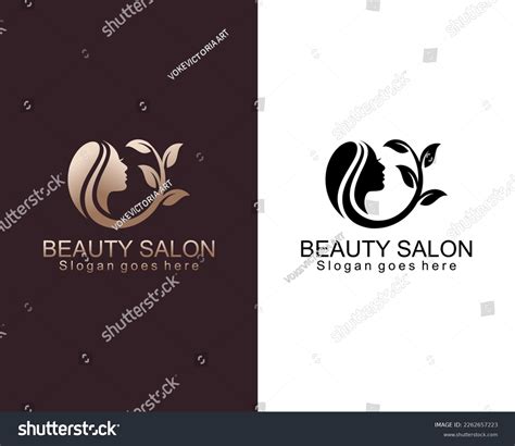 beauty salon logo ideas vector