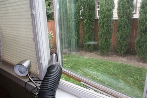 I came up with an easy way to mount the exhaust vent to my crank casement window. Install Portable Air Conditioner In Crank Window ...