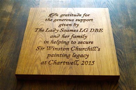 engraved wooden wall plaques