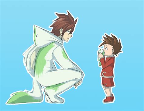 The Big Imageboard Tbib Age Difference Cosplay Father And Son Kratos Aurion Lloyd Irving