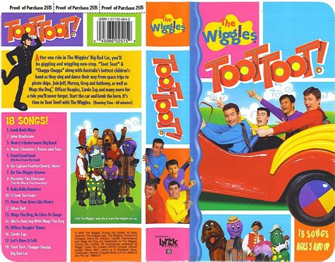 The Wiggles Toot Toot Vhs 2000 2001 Vhs And Dvd Credits Wiki Fandom