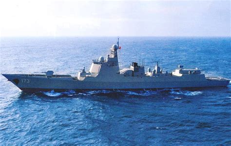 First Escort Mission For Chinese Navy Changsha 173 Type 052d Destroyer