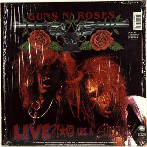 Guns N Roses G N R Lies 1988 ПЕРВЫЙ ПРЕСС Ukeu Germany Geffen Nmint