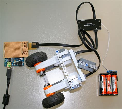 Arduino Controls Lego Motors Via I2c Using An Nxtmmx Board Flickr