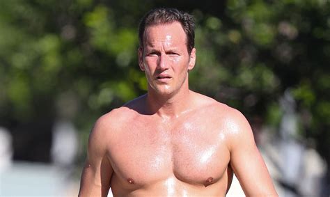 Aquamans Patrick Wilson Goes Shirtless For Sweaty Jog Patrick Wilson Shirtless Just Jared