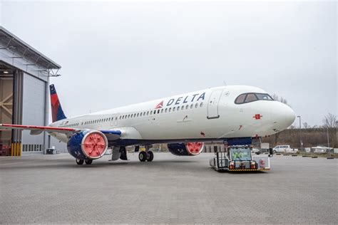 Delta Welcomes Its 1st Airbus A321neo Launches A New Era For Domestic