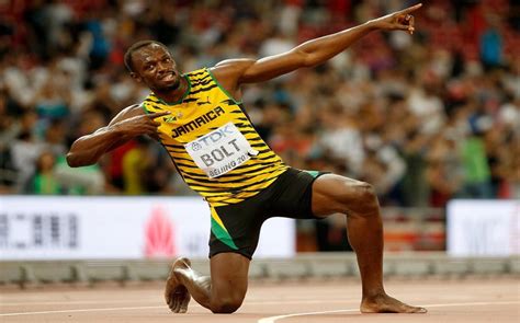 Usain Bolt Breaks the 100m Record