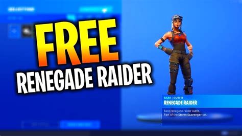 How To Get Renegade Raider In Fortnite Battle Royale Youtube