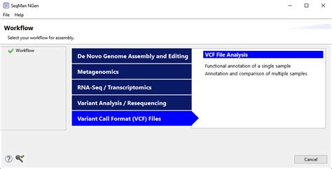 Working With Variant Call Format Files In Lasergene Genomics Dnastar