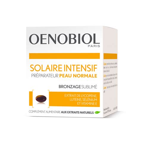 Oenobiol Solaire Intensif Sun Prepare Normal Skin Citypara