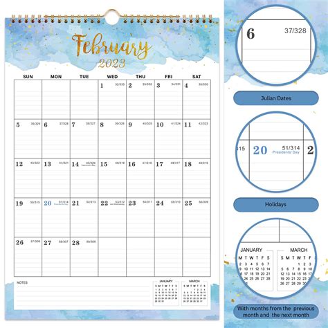 Buy 2022 2023 Calendar 18 Monthly Wall Calendar 12 X 17 July 2022