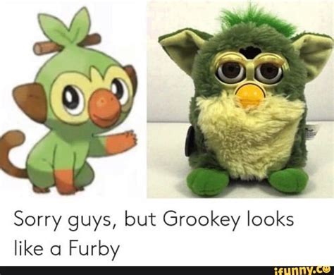 Sorry Guys But Grookey Looks Like Cl Furby Ifunny Furby Pokemon